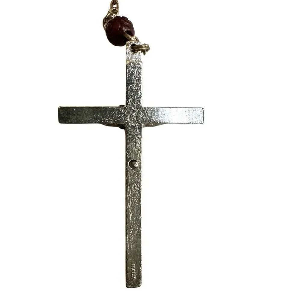 Red beaded rosary - Picture 7 of 13